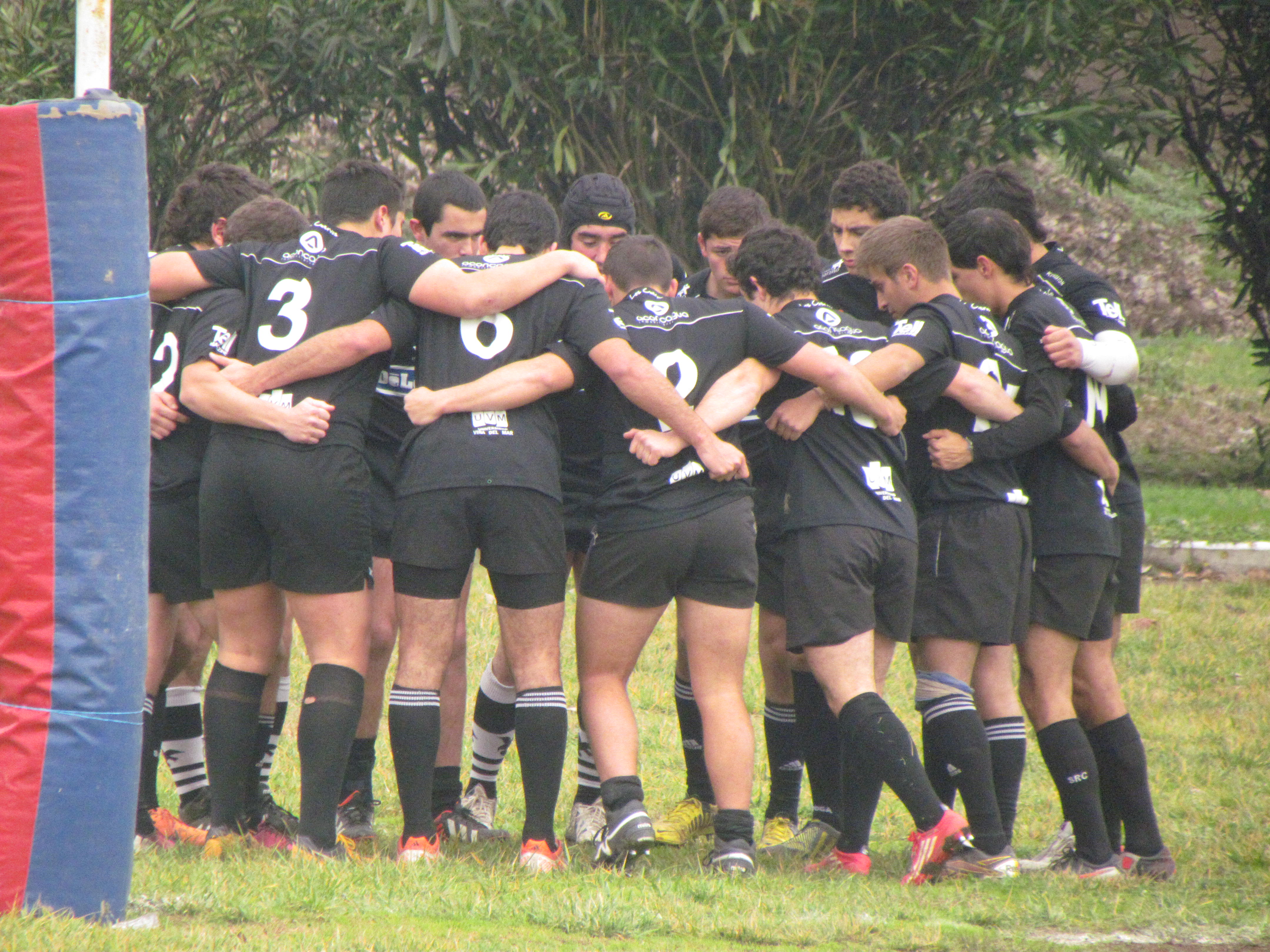 Intensa jornada de rugby para menores